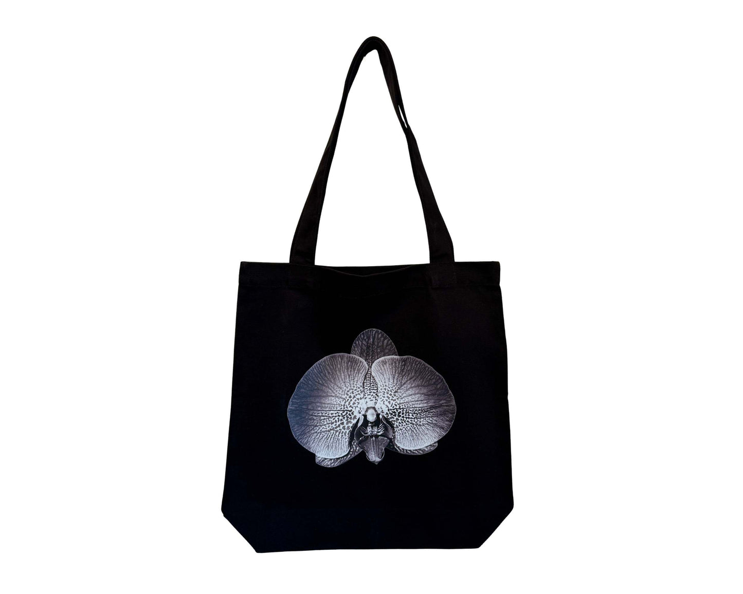 Orchid B&W Tote Bag